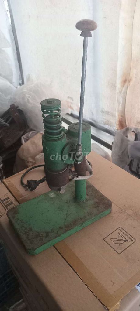 Máy dập nhiệt logo chìm cho đồ da hoặc dây nịt. Mua bán Đồ chuyên dụng, Giống nuôi trồng tại Quận 3 Tp Hồ Chí Minh được đăng bởi Nguyen long hình 1