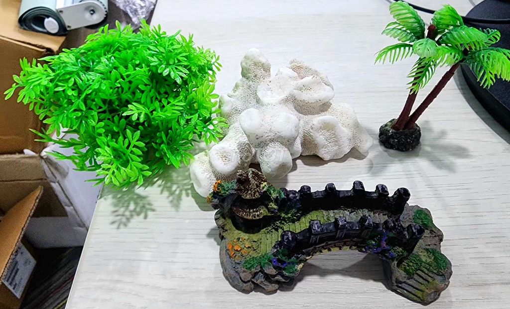 Trang trí bể cá. Mua bán Phụ kiện, Thức ăn, Dịch vụ tại Quận 3 Tp Hồ Chí Minh được đăng bởi Minh Nhí hình 1