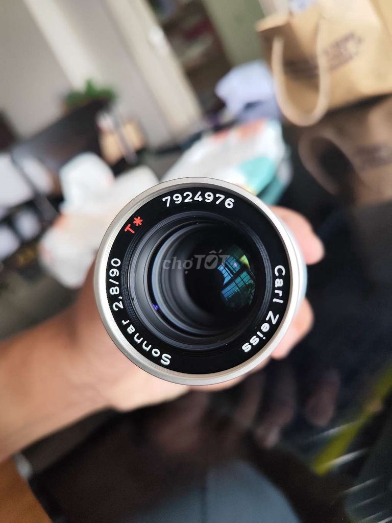 ống kính carl zeiss 90 f2.8 kèm ngàm SONY E