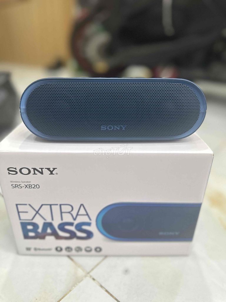Loa Bluetooth Sony SRS-XB20 Xanh. Mua bán Tivi, Âm thanh tại Quận Bình Thạnh Tp Hồ Chí Minh được đăng bởi trí hình 1