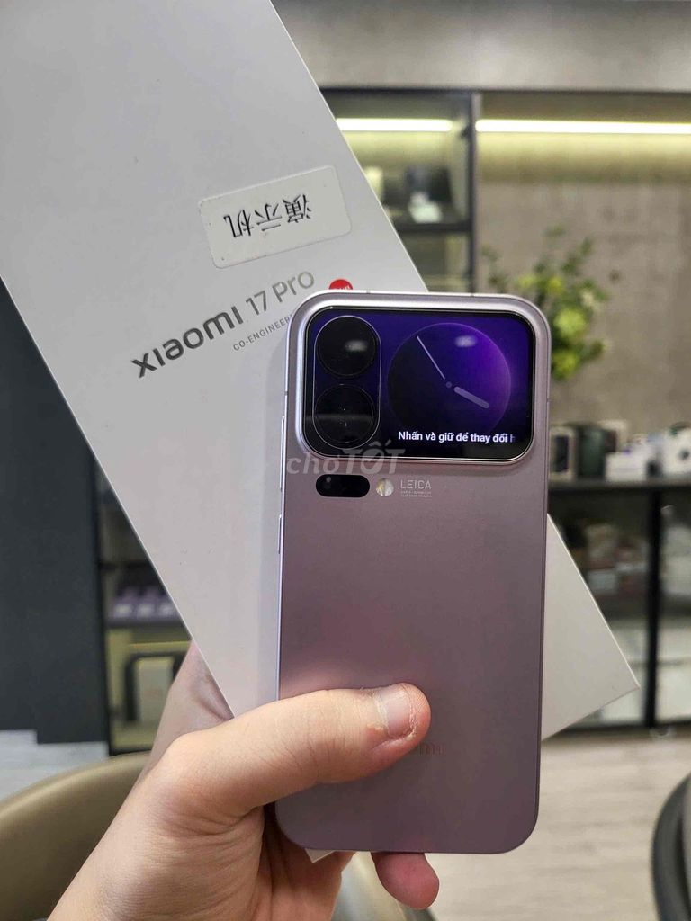 Xiaomi 17 Pro 12/256GB Purple FullBox Nội Địa 99%. Mua bán Điện thoại tại Quận 8 Tp Hồ Chí Minh được đăng bởi TRƯỜNG MOBILE  hình 1