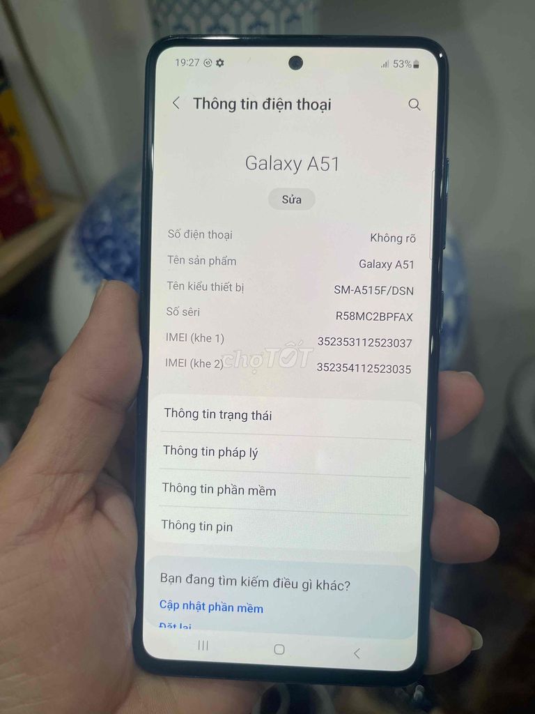 samsung galaxy a51 128gb xanh dương