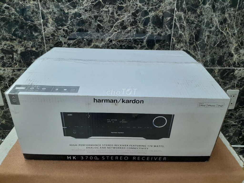 Harman Kardon HK3700, Mỹ, 230v, fullbox 100%