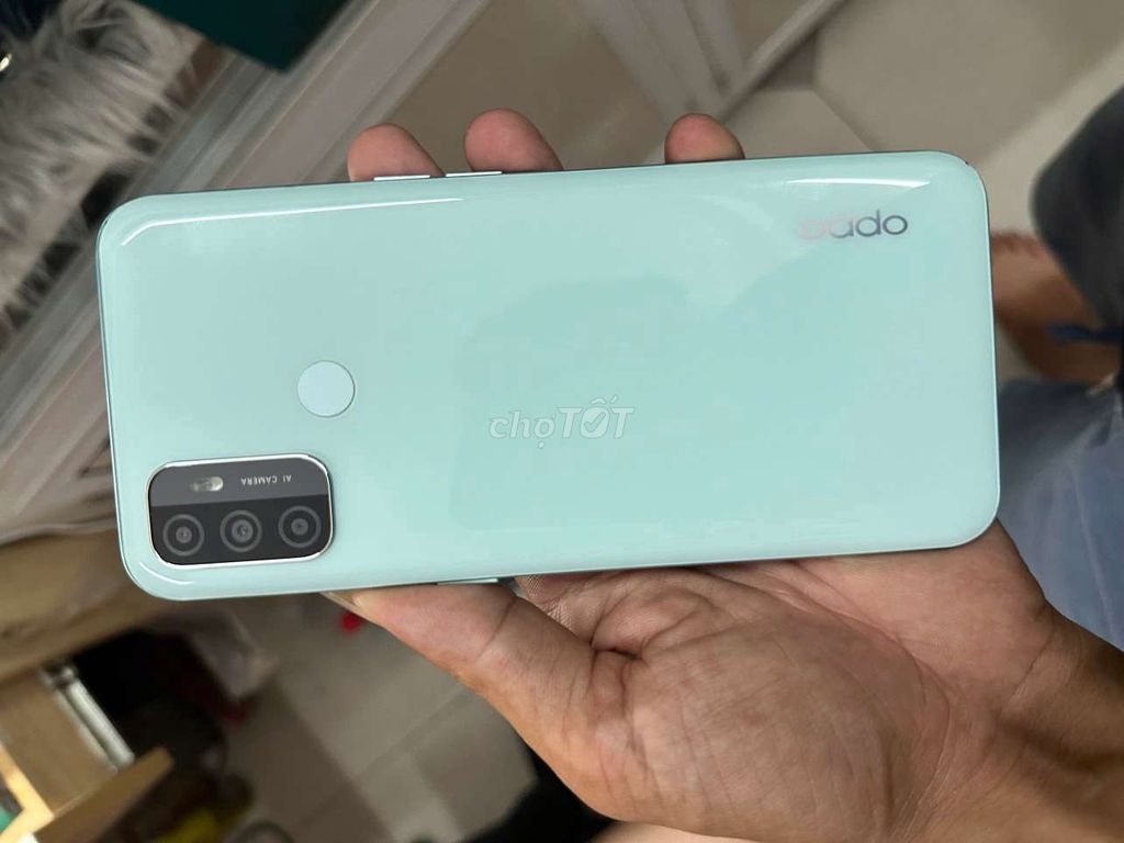 Oppo A53 4GB 128GB Xanh ngọc. Mua bán Điện thoại tại Thành phố Thuận An Bình Dương được đăng bởi Nguyễn Minh Tâm hình 1
