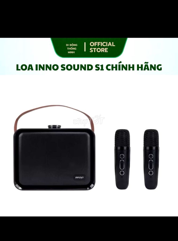 Loa karaoke Innoyo S1 Đen. Mua bán Tivi, Âm thanh tại Huyện Châu Thành Đồng Tháp được đăng bởi William hình 1
