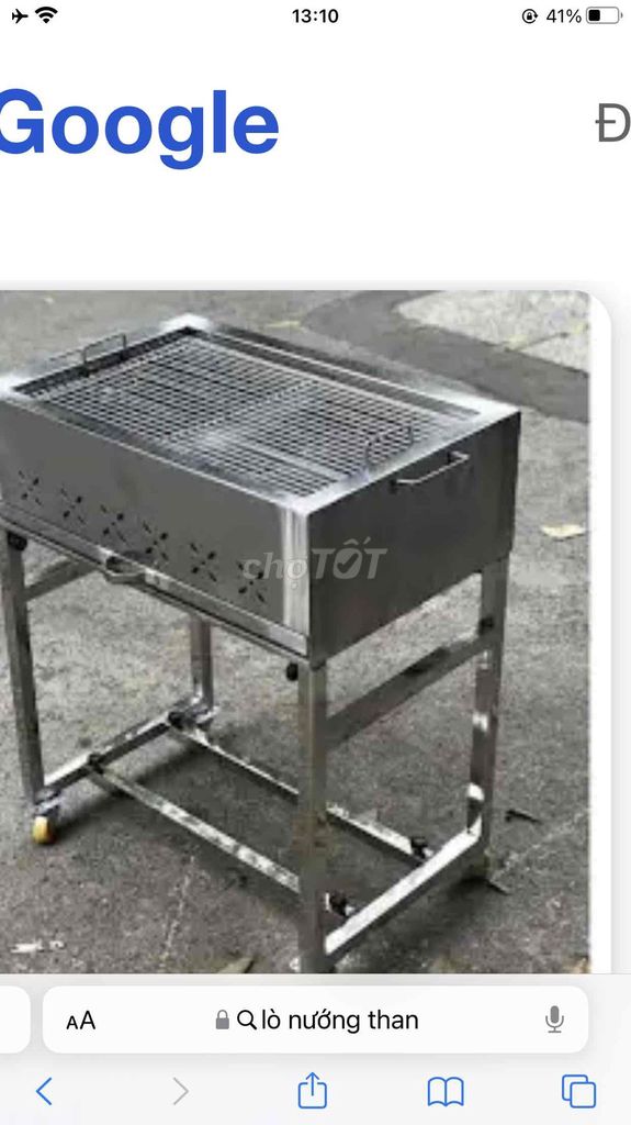 Lò nướng than Inox Bạc Nhà hàng. Mua bán Bếp, lò, đồ điện nhà bếp tại Quận 1 Tp Hồ Chí Minh được đăng bởi Nguyen Thithuytrang hình 1