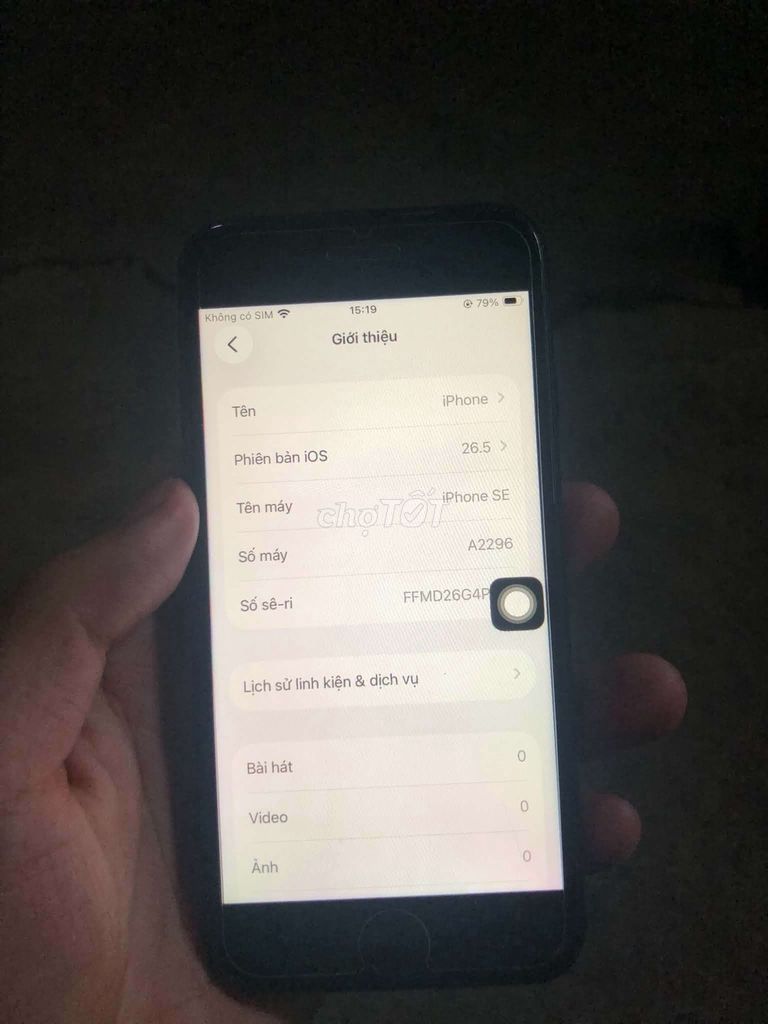 Apple iPhone SE 2020 64GB Đen. Mua bán Điện thoại tại Thành phố Thủ Đức Tp Hồ Chí Minh được đăng bởi Nguyễn Đình Thịnh hình 1