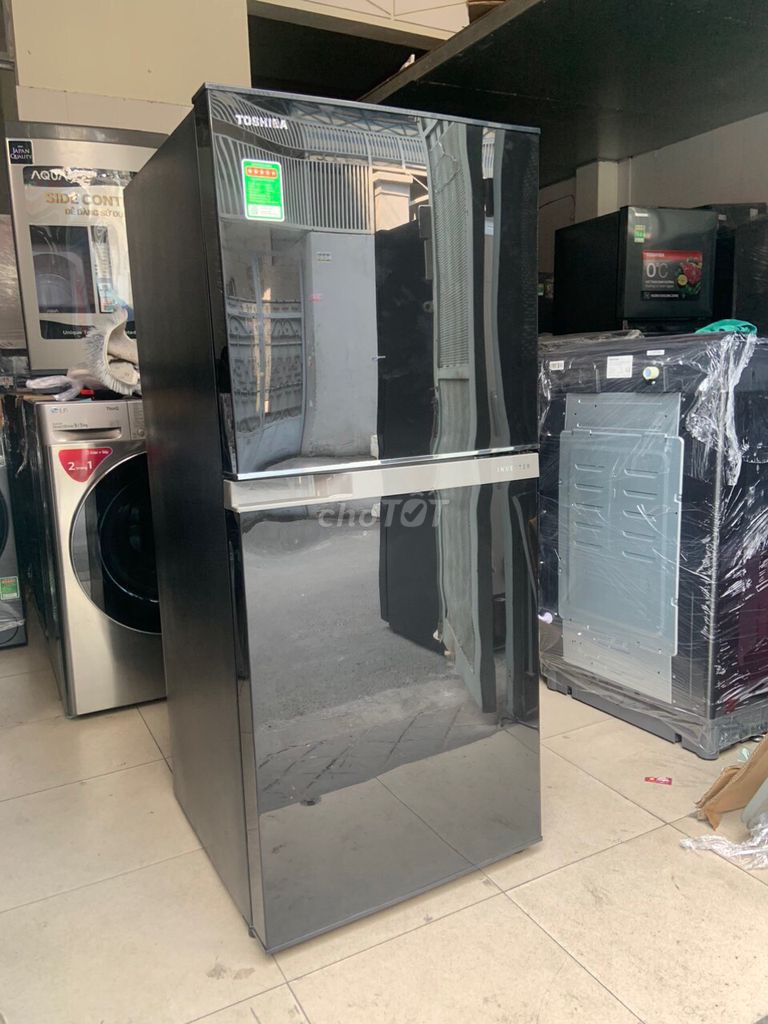 Tủ lạnh Toshiba Inverter 180 lít GR-B22VU UKG new. Mua bán Tủ lạnh tại Quận Gò Vấp Tp Hồ Chí Minh được đăng bởi Điện Máy Giá Kho Miền Nam hình 2