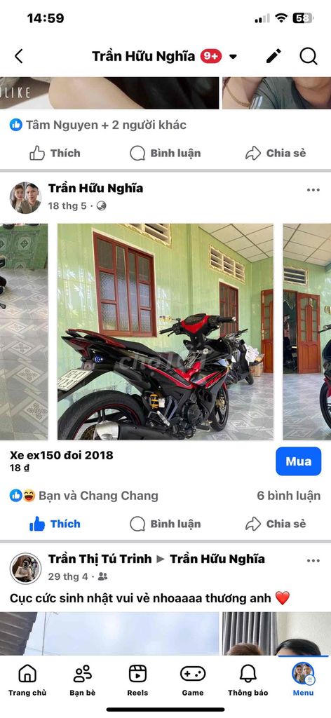 xe chinh chu. Mua bán Xe máy tại Huyện Châu Thành Long An được đăng bởi Tran Nghia hình 1