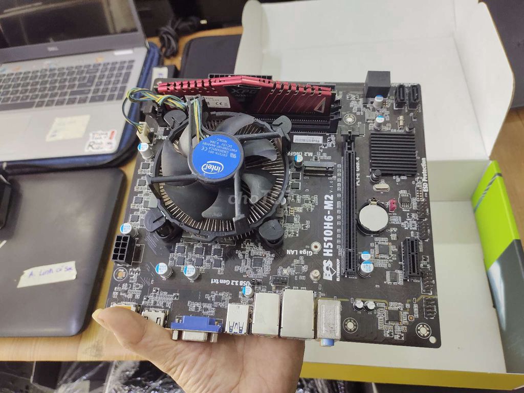 🧨COMBO MAIN H510 CPU I3 10100F RAM 8GN RIN KEMG. Mua bán Linh kiện (RAM, Card...) tại Quận Gò Vấp Tp Hồ Chí Minh được đăng bởi ngọc trang hình 3