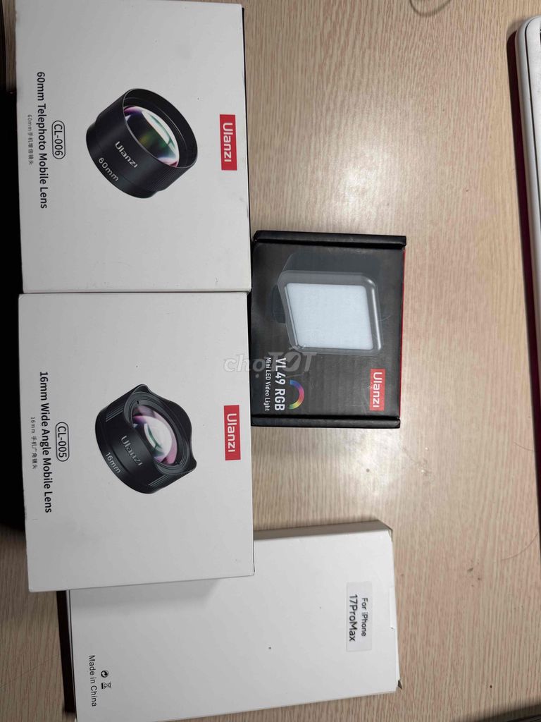 Ống kính dành cho điện thoại của Ulanzi. Mua bán Máy ảnh, Máy quay tại Quận 8 Tp Hồ Chí Minh được đăng bởi Tuan phan hình 1