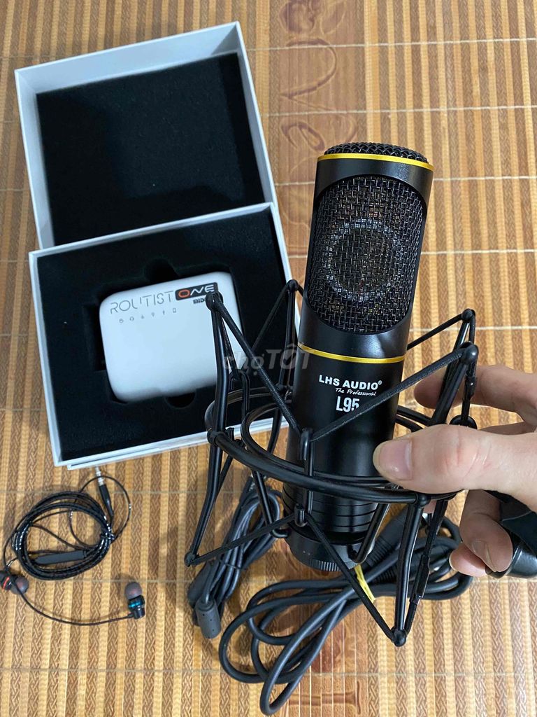 Microphone LHS AUDIO L95 Đen. Mua bán Tivi, Âm thanh tại Huyện Phù Ninh Phú Thọ được đăng bởi khuất văn giáp hình 1