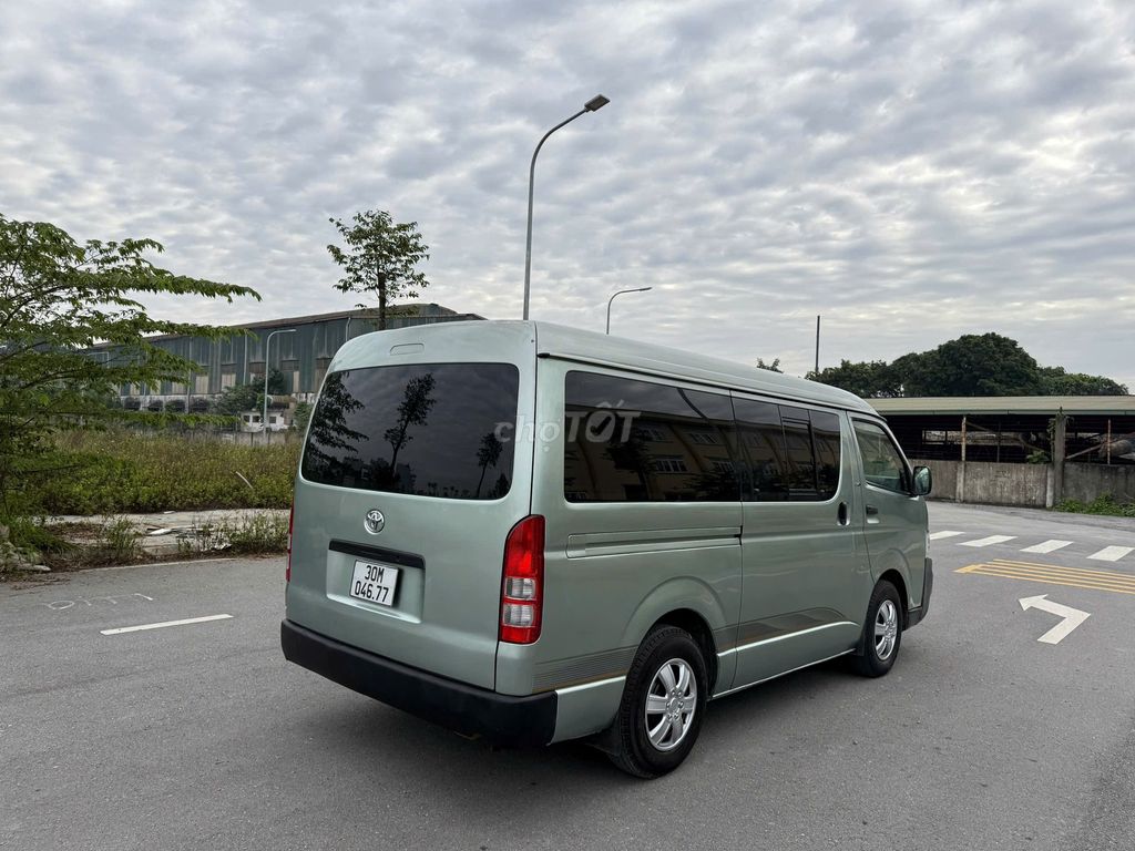 Toyota Hiace van 6 chỗ 2008  - 12000 km. Mua bán Ô tô tại Huyện Đông Anh Hà Nội được đăng bởi siêu thị ô tô Nhật Bắc hình 8