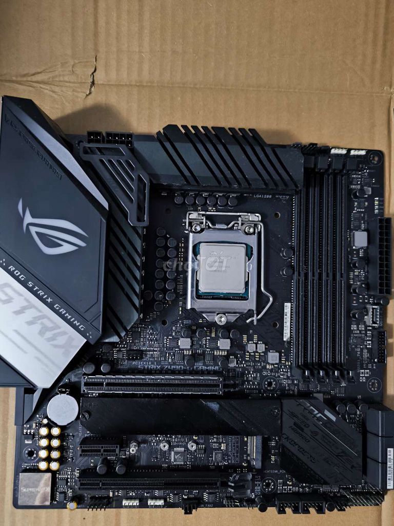 Main Asus ROG Z490-G Gaming CPU Intel i9 10900F. Mua bán Linh kiện (RAM, Card...) tại Quận 10 Tp Hồ Chí Minh được đăng bởi Nguyễn Hoàng Long hình 1