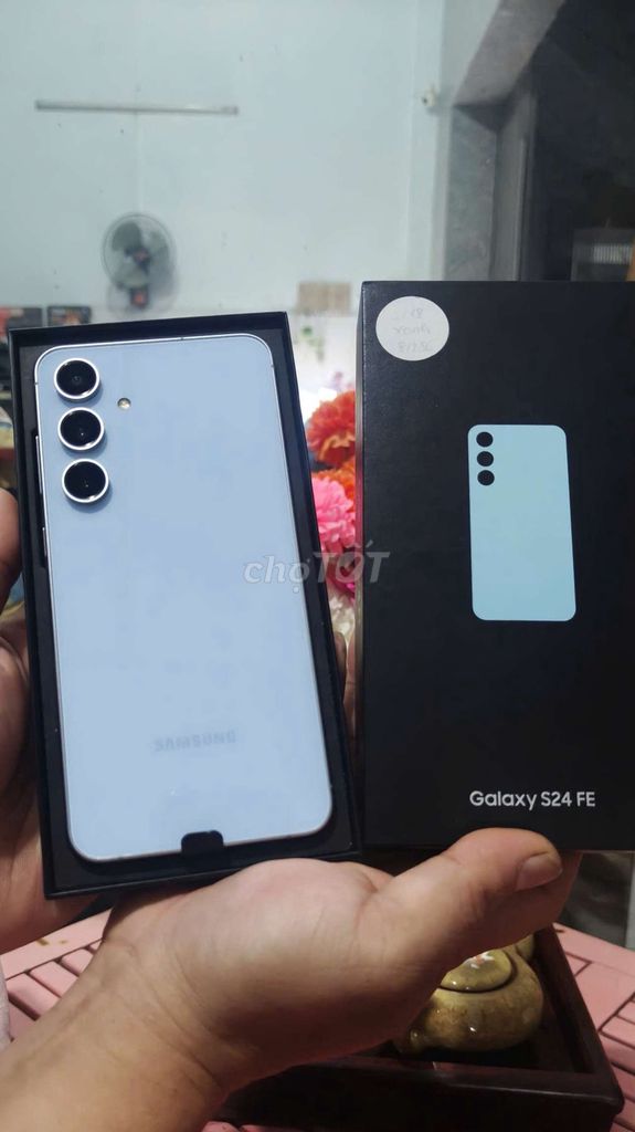 Samsung Galaxy S24 FE 256GB Xanh Mới. Mua bán Điện thoại tại Thành phố Tuy Hòa Phú Yên được đăng bởi Hoàng Thành hình 1