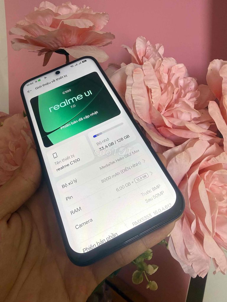 Realme C100 6GB/128GB Đen. Mua bán Điện thoại tại Thành phố Tân An Long An được đăng bởi mua xin alo no SMS hình 1
