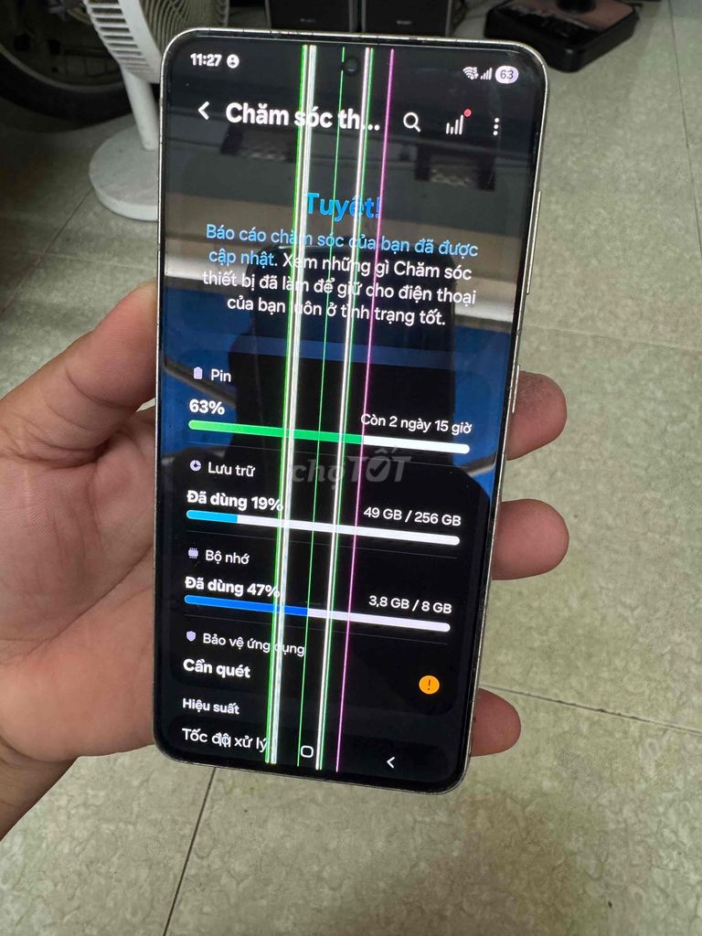 Samsung Galaxy S21 5G 8GB/256GB Trắng. Mua bán Điện thoại tại Quận 12 Tp Hồ Chí Minh được đăng bởi KHANG hình 1