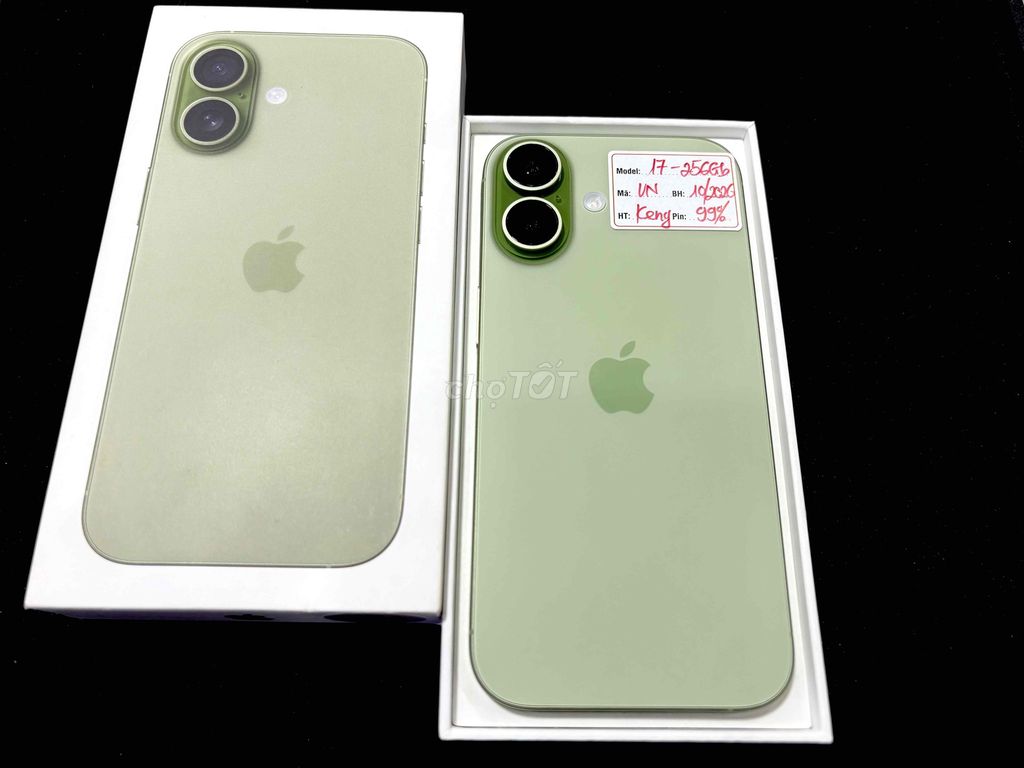 iPhone 17 256GB Xanh Sage Likenew mua TGDĐ. Mua bán Điện thoại tại Quận Đống Đa Hà Nội được đăng bởi Quý Hoàng hình 1
