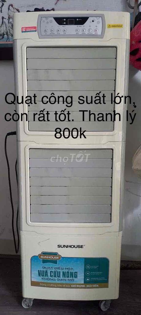 thanh lý giường 1,6x2m; quạt điều hoà,