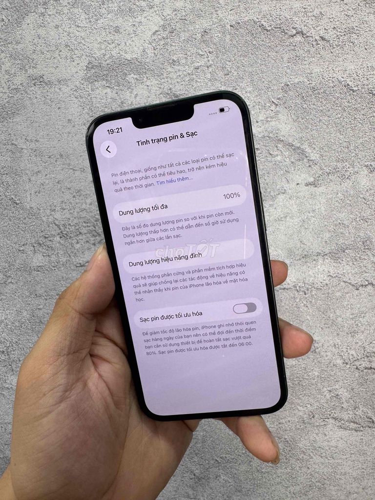 Apple iPhone 13 128GB Xanh lá pin 100 bao check. Mua bán Điện thoại tại Quận Đống Đa Hà Nội được đăng bởi Ng Hoang Anh hình 1