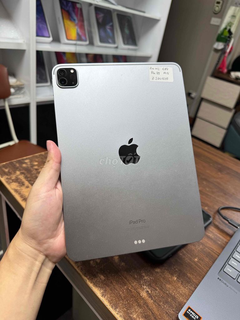 Apple iPad Pro M2 128GB Xám. Mua bán Máy tính bảng tại Quận Hoàng Mai Hà Nội được đăng bởi Cảnh Hà  hình 1