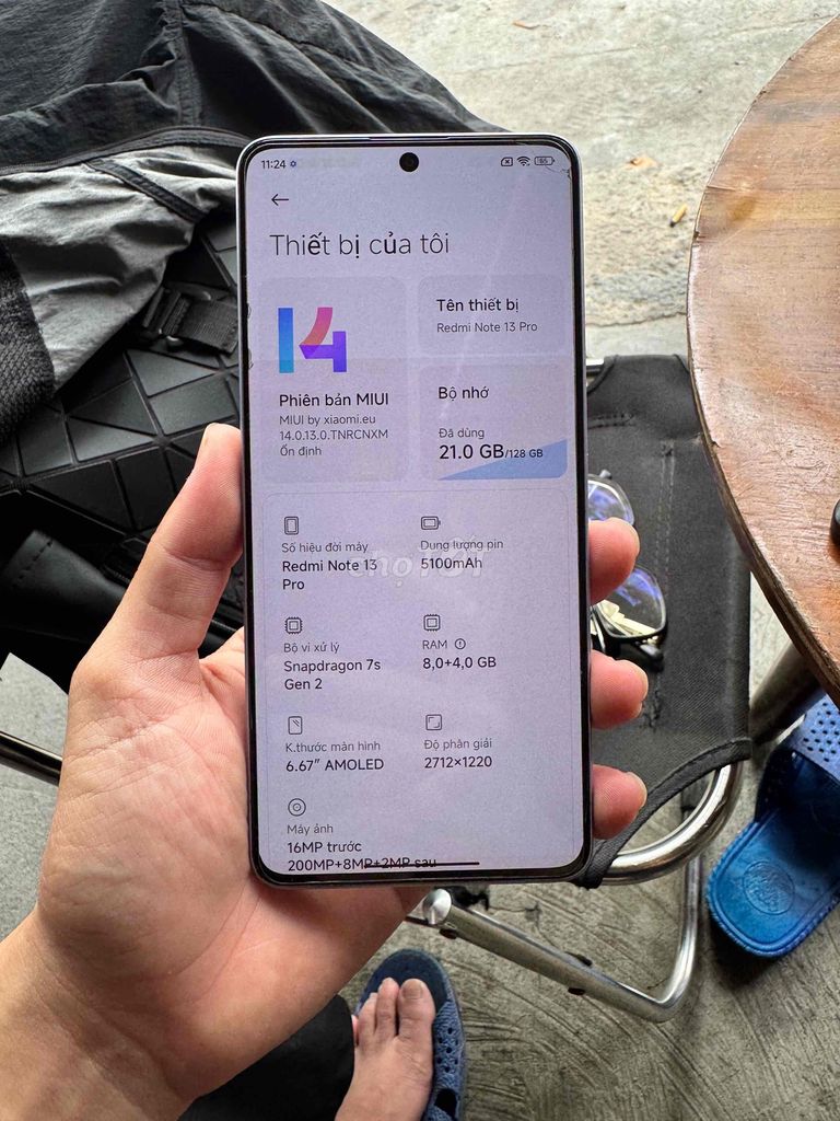 Xiaomi Redmi Note 13 Pro 5G 128GB Tím. Mua bán Điện thoại tại Quận 7 Tp Hồ Chí Minh được đăng bởi Sơn hình 1
