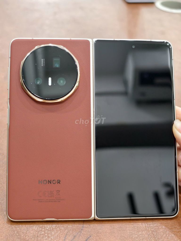 Honor Magic V5 bản quốc tế 16-512gb màu Đỏ đẹp 98%. Mua bán Điện thoại tại Quận Đống Đa Hà Nội được đăng bởi Hn Store hình 1