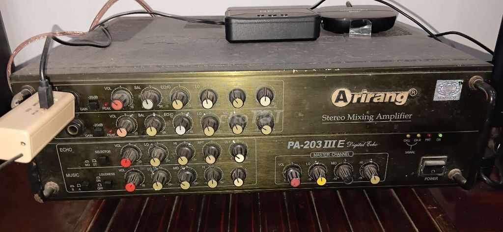 Amply Arirang PA-203 III E Đen. Mua bán Tivi, Âm thanh tại Thị xã Điện Bàn Quảng Nam được đăng bởi no name hình 1