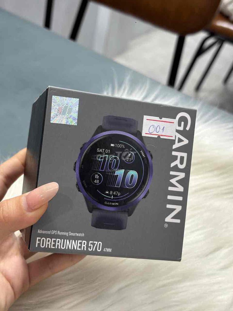 Garmin Forerunner 570 47mm GPS newseal vn. Mua bán Thiết bị đeo thông minh tại Quận 5 Tp Hồ Chí Minh được đăng bởi Phan Thế Phong  hình 1