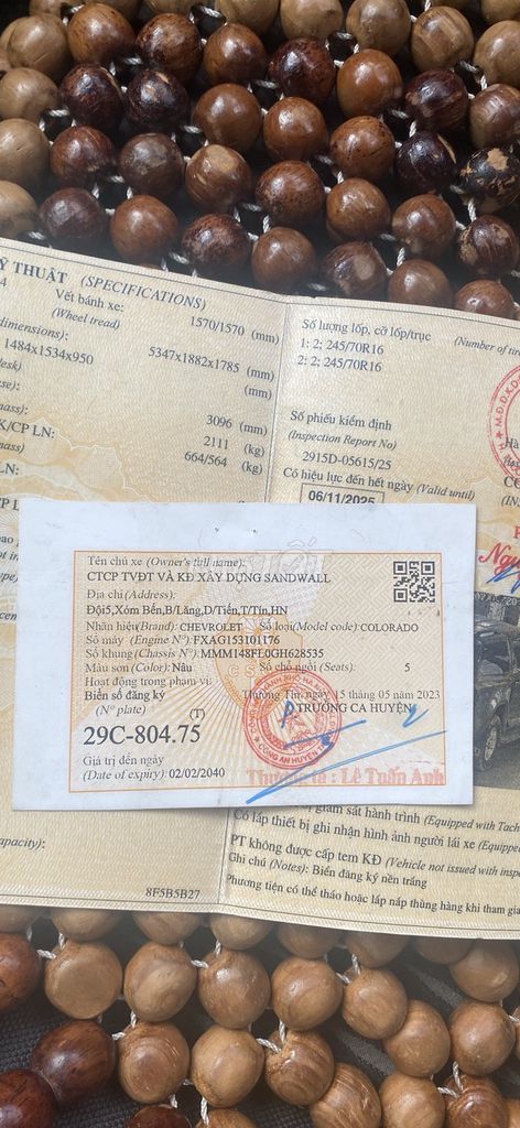 Chevrolet Colorado 2016 LT 2.5L 4x4 MT - 130000 km. Mua bán Ô tô tại Huyện Thường Tín Hà Nội được đăng bởi Văn Ý Nguyễn hình 10