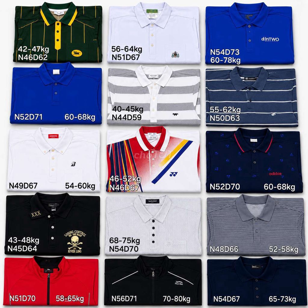 Áo polo Vải thun Unisex Nhiều màu. Mua bán Quần áo tại Thành phố Hải Dương Hải Dương được đăng bởi Hải Anh hình 1