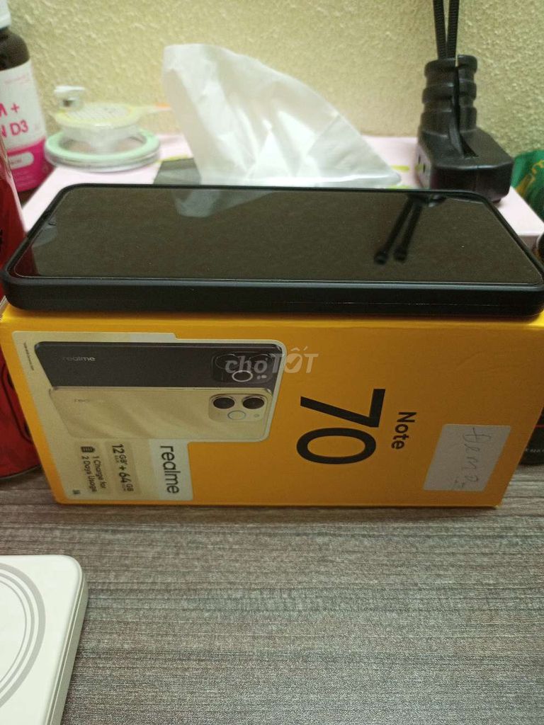Realme Note 70 4GB/64GB Vàng. Mua bán Điện thoại tại Quận Sơn Trà Đà Nẵng được đăng bởi Ngọc Trung hình 1