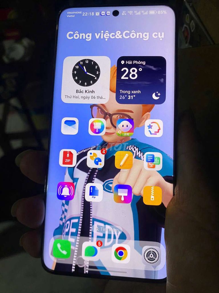 Honor Magic 5 256GB Xám. Mua bán Điện thoại tại Quận Ngô Quyền Hải Phòng được đăng bởi hoang huy hình 1