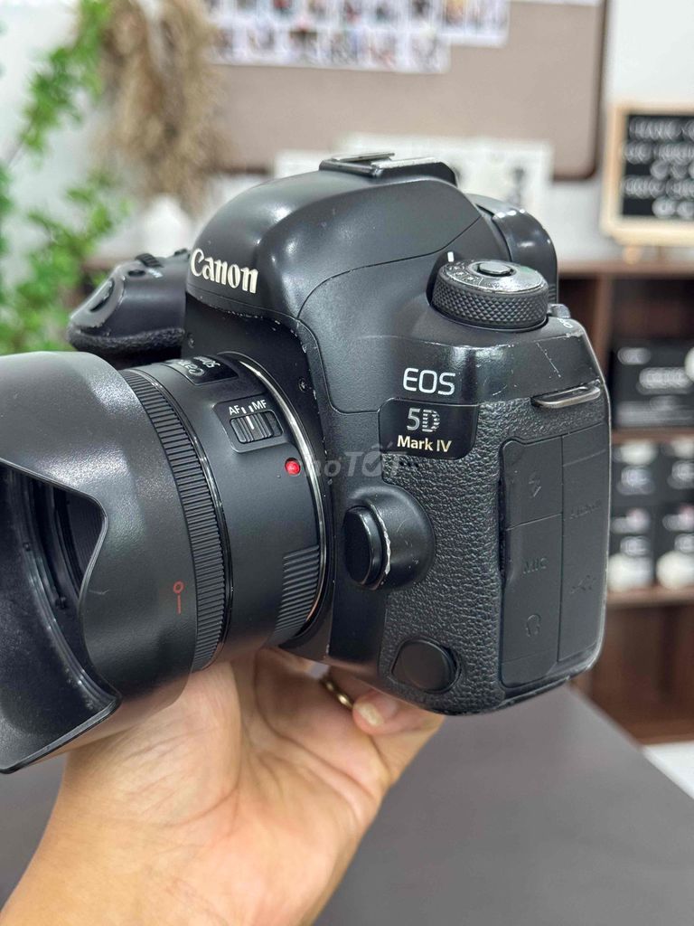 Máy ảnh Canon 5D Mark IV + Len 50mm STM. Mua bán Máy ảnh, Máy quay tại Thành phố Phan Thiết Bình Thuận được đăng bởi Quang Trường hình 1