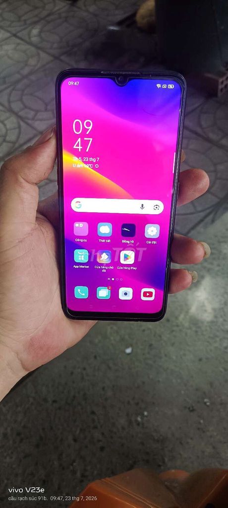 Oppo A5 2020 64GB .snap 665.pin 5000 loa kép . Mua bán Điện thoại tại Quận Bình Thuỷ Cần Thơ được đăng bởi cầu rạch súc 91b Nguyễn Văn Linh  hình 1