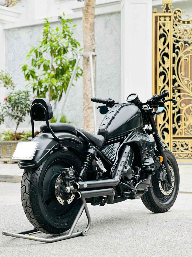 Honda Rebel 300 2022 Đen 7000 km. Mua bán Xe máy tại Quận Sơn Trà Đà Nẵng được đăng bởi Đỗ Đức Minh hình 4