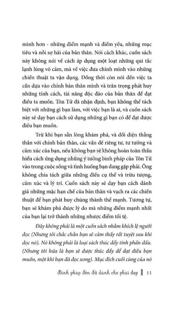 Thanh lý sách Binh Pháp Tôn Tử Dành Cho Phái Đẹp