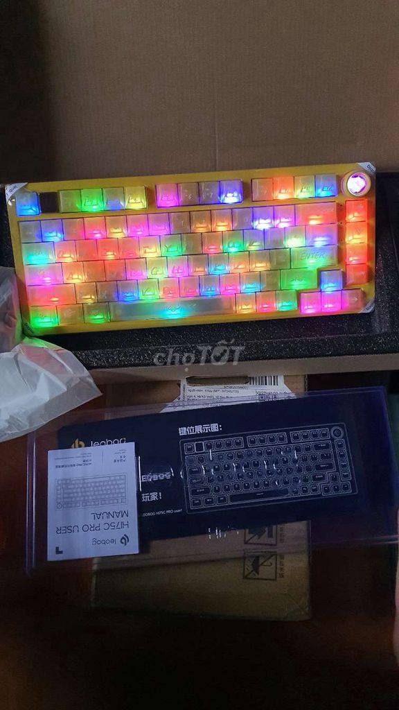 Bàn phím cơ Leobog Hi75C Pro. Mua bán Phụ kiện (Màn hình, Chuột...) tại Huyện Đan Phượng Hà Nội được đăng bởi Quang Đạt hình 1