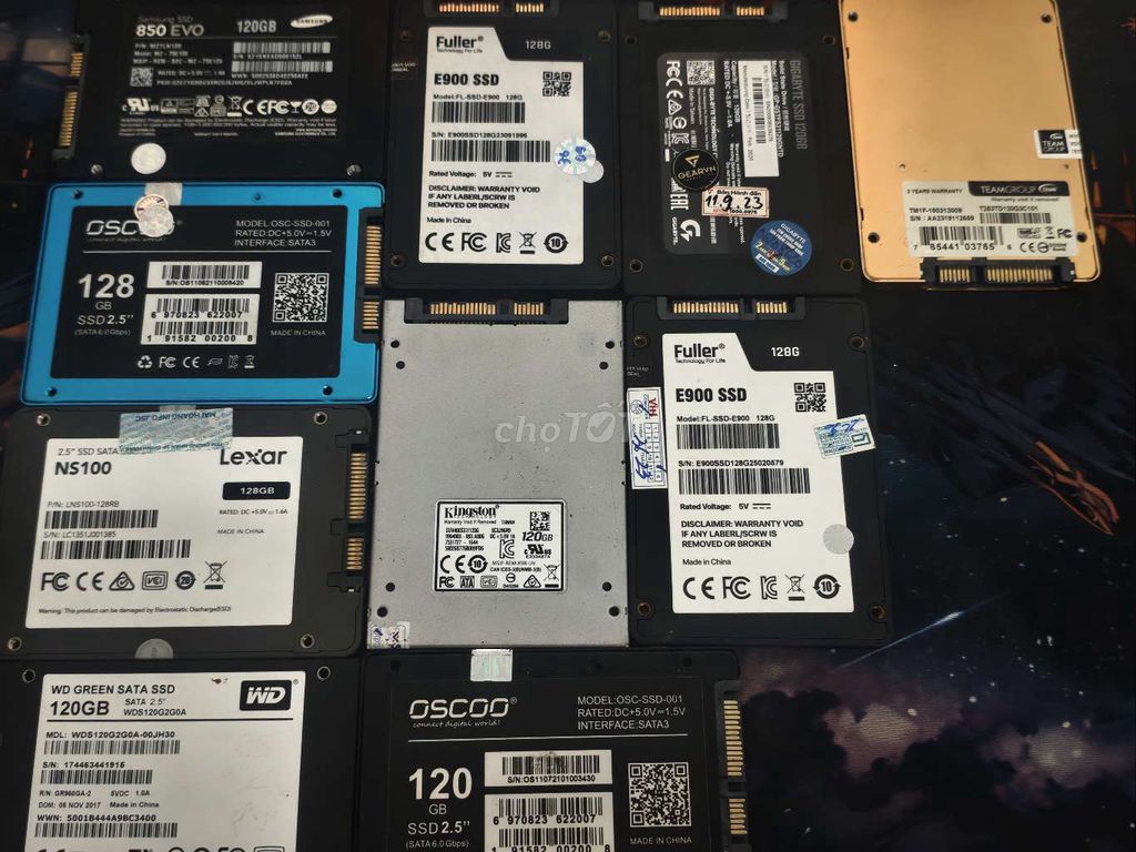 Ổ cứng SSD 128GB SATA. Mua bán Linh kiện (RAM, Card...) tại Thị xã Tân Uyên Bình Dương được đăng bởi Nguyễn Nam hình 1