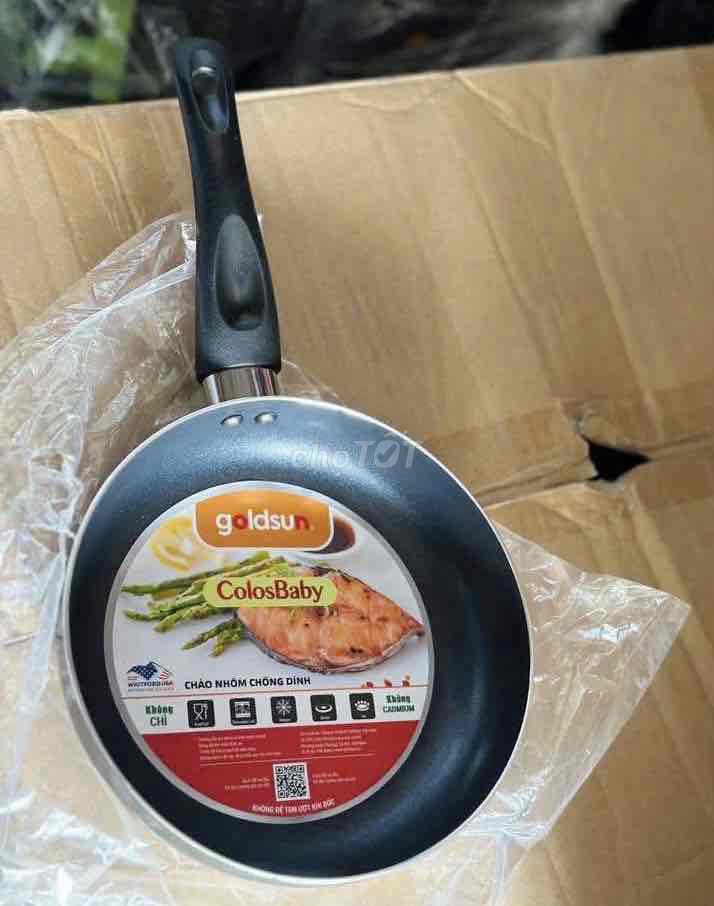 Chảo chống dính Goldsun GPA-2117F20 20cm. Mua bán Dụng cụ nhà bếp tại Thành phố Huế Thừa Thiên Huế được đăng bởi võ thị bích hà hình 1