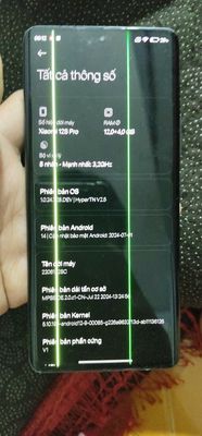 Xiaomi 12S Pro 12GB/256GB Xám lỗi màn