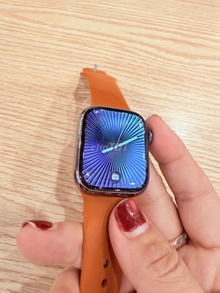 Apple Watch Series 8 41mm Thép Cam. Mua bán Thiết bị đeo thông minh tại Quận Bình Thạnh Tp Hồ Chí Minh được đăng bởi Mẫn Đặng hình 1