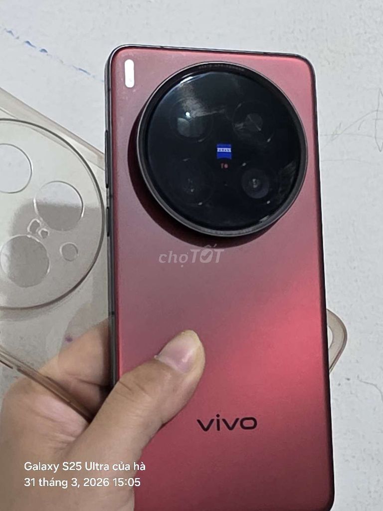 Vivo X200 Ultra 512GB Đỏ 98.5%. Mua bán Điện thoại tại Thành phố Biên Hòa Đồng Nai được đăng bởi    thiên hoàng hình 1