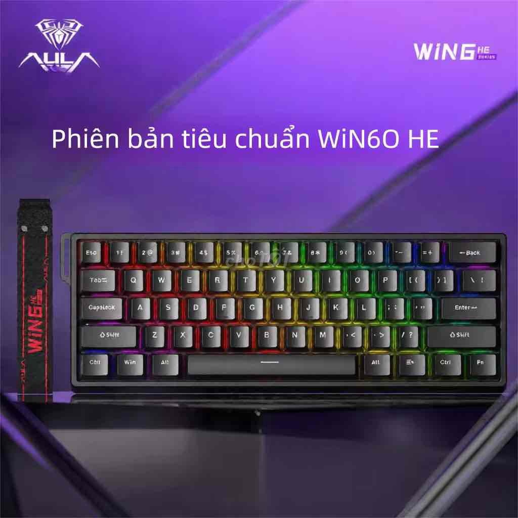 Bàn phím cơ AULA WIN60 Đen. Mua bán Phụ kiện (Màn hình, Chuột...) tại Huyện Quốc Oai Hà Nội được đăng bởi Nguyễn Đình Phúc hình 1