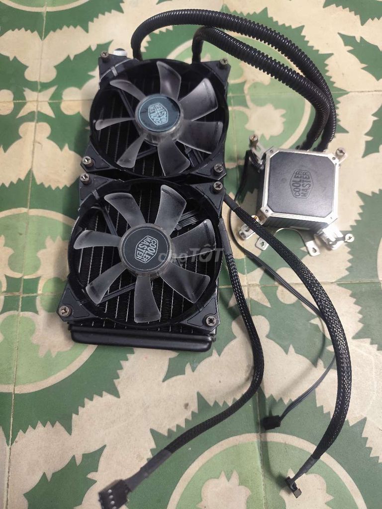 Tản nhiệt nước Cooler Master 240 Đen. Mua bán Linh kiện (RAM, Card...) tại Quận 11 Tp Hồ Chí Minh được đăng bởi TA hình 1