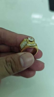 Nhẫn hội vàng đính đá trắng. Mua bán Phụ kiện thời trang khác tại Thành phố Long Xuyên An Giang được đăng bởi Shop Trang Sức Mỹ Ký Việt 