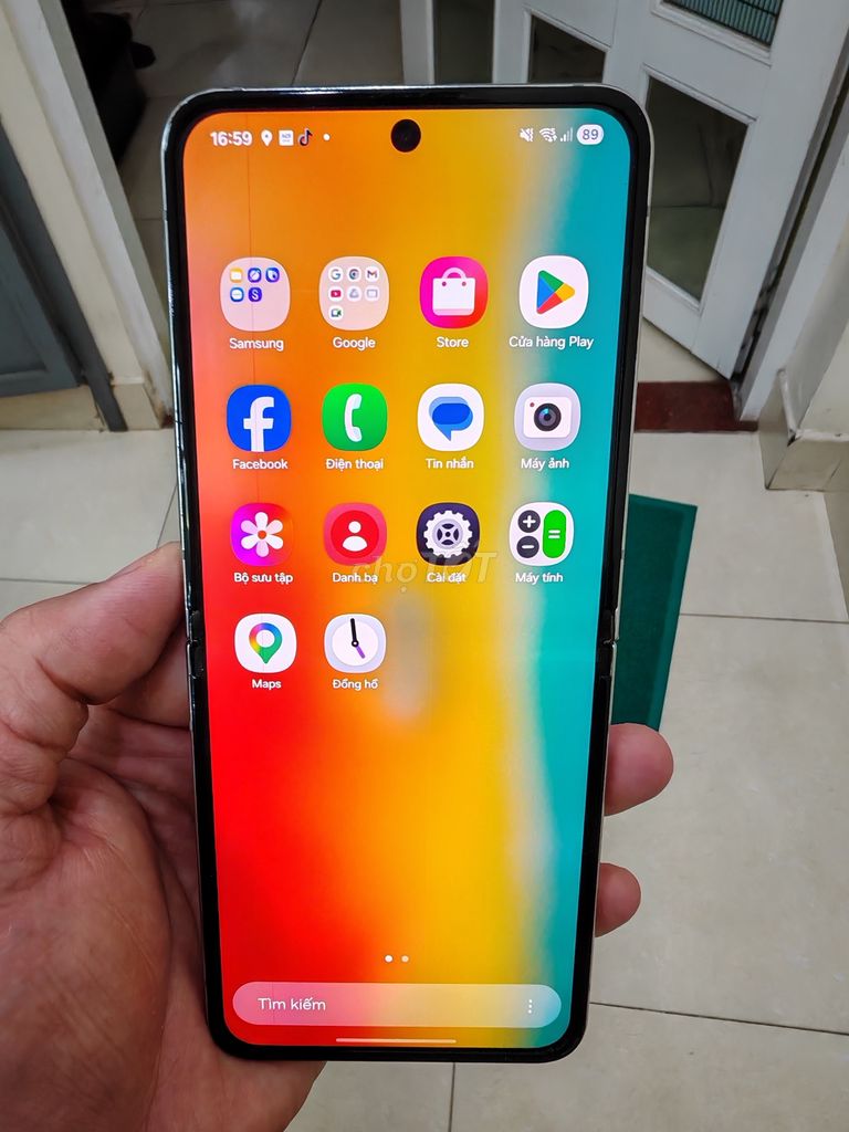 Samsung Z Flip 5 512GB Bạc Đã sử dụng. Mua bán Điện thoại tại Quận Tân Phú Tp Hồ Chí Minh được đăng bởi Tuấn Anh hình 1
