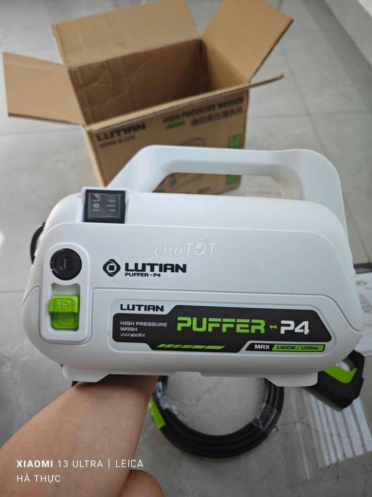 Máy rửa xe Lutian Puffer P4. Mua bán Đồ chuyên dụng, Giống nuôi trồng tại Thành phố Pleiku Gia Lai được đăng bởi Thực hình 1