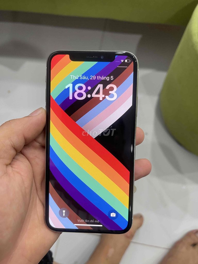 Apple iPhone X 64GB Trắng Đã sử dụng. Mua bán Điện thoại tại Quận Cẩm Lệ Đà Nẵng được đăng bởi Boss hình 1