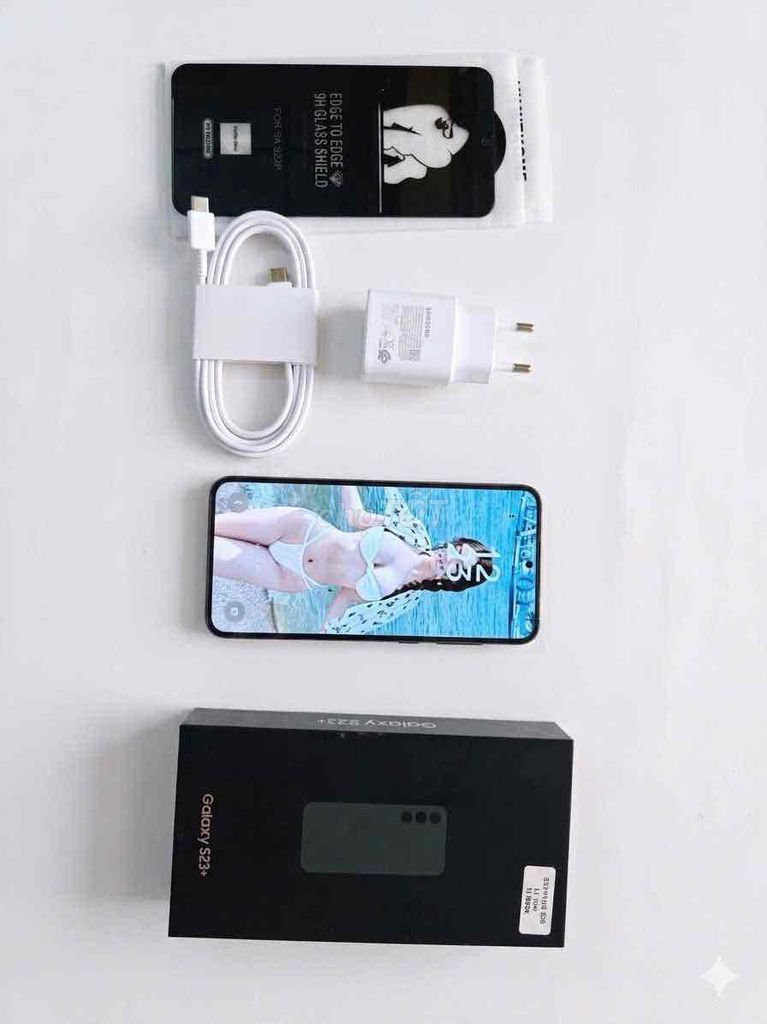 Samsung S23 Plus 5G 256GB xanh đẹp 98% full hộp. Mua bán Điện thoại tại Huyện Châu Phú An Giang được đăng bởi Made in Thailand  hình 1